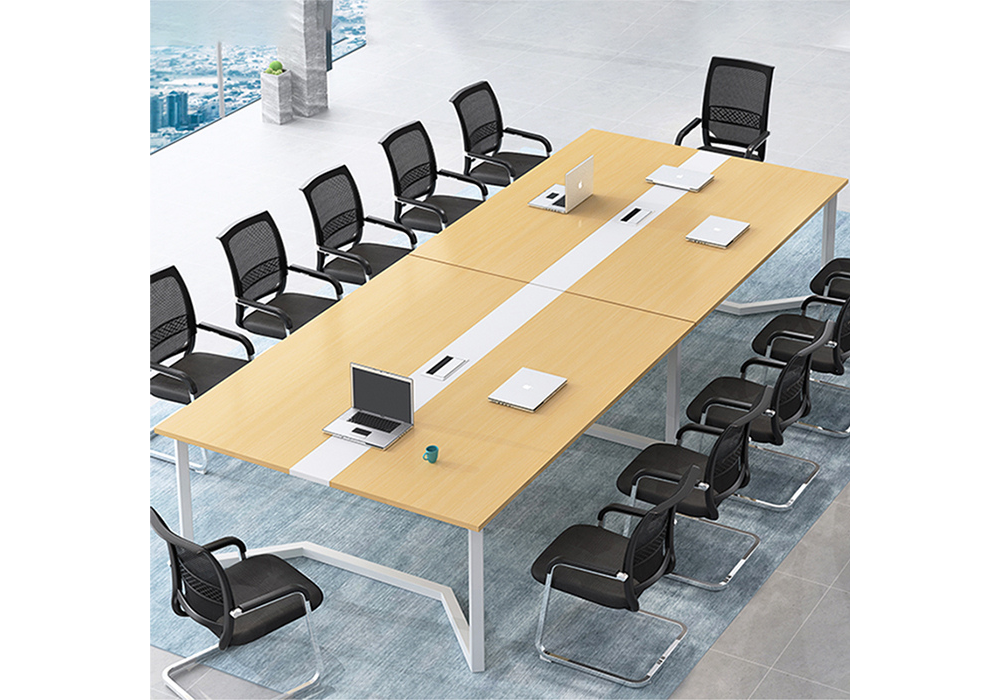 bàn họp chân sắt 12 người