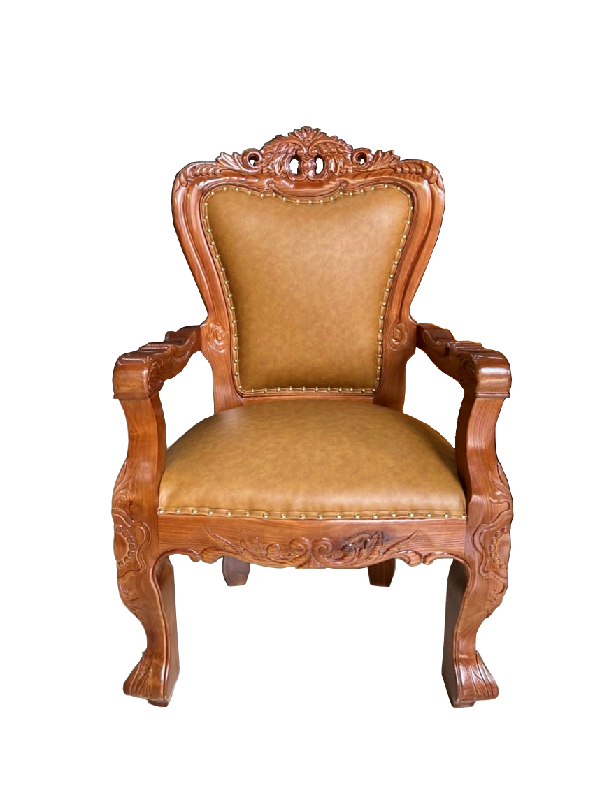 Ghế chủ tọa gỗ xoan đào