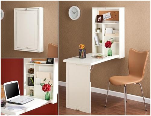 Bàn làm việc xếp đa chức năng