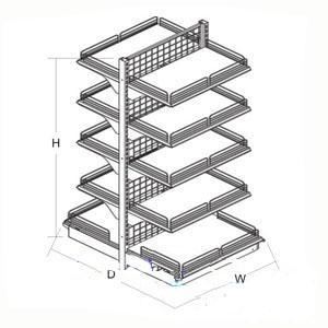 Chuyên phân phối cung cấp kệ siêu thị Hòa Phát