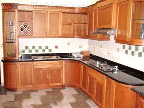 Sự lựa chọn thông minh khi sử dụng tủ bếp gỗ tự nhiên