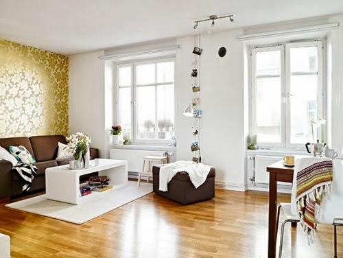 Biến căn phòng 40 m2 thành không gian gia đình ấm áp
