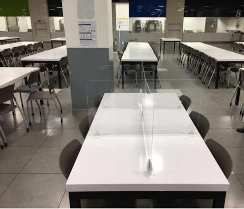 Chuyên sản xuất lắp đặt vách ngăn, tấm chắn chống giọt bắn