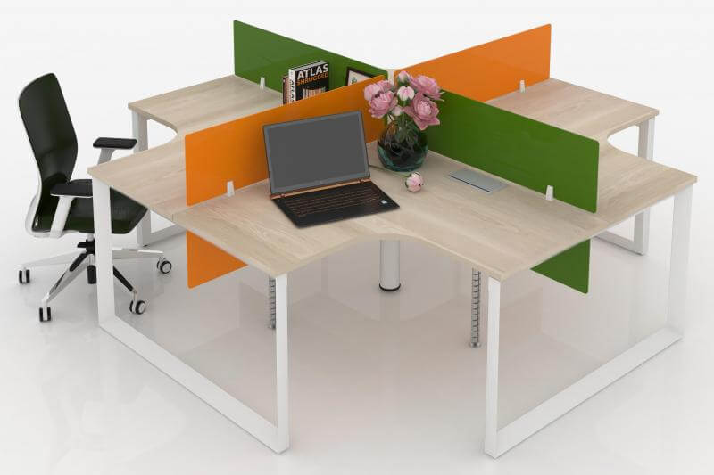 Module Bàn Làm Việc 4 Người MN10