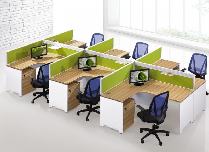 Bàn Cụm Có Vách Ngăn CBCS - MN05