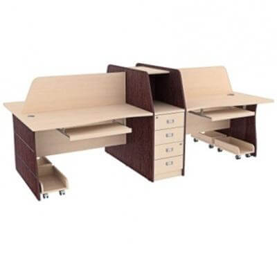 Module bàn làm việc 4 chỗ HR–MD03