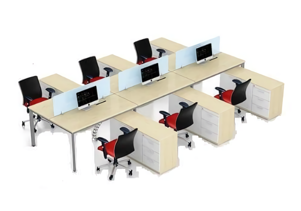 Bàn làm việc nhóm 6 chỗ OBN-T6D