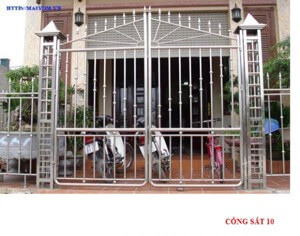 Cổng sắt 10