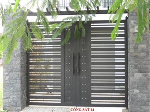 Cổng sắt 14