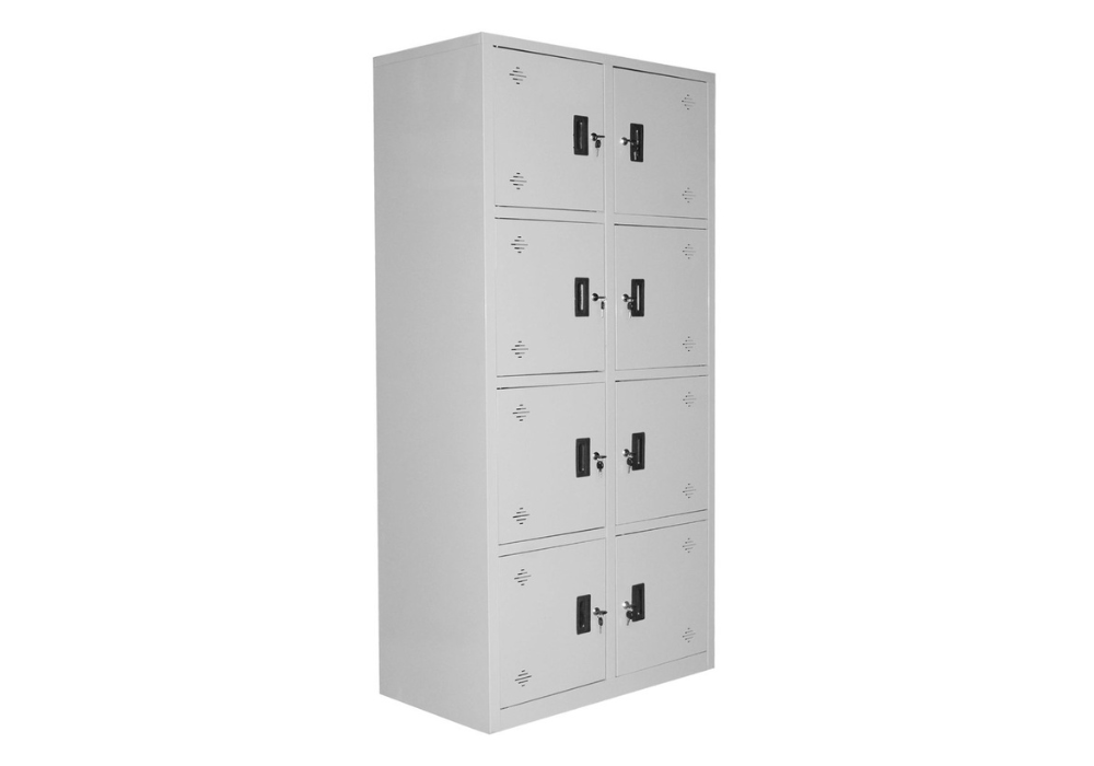 Tủ Locker Ráp Sẵn 8 Ngăn TMN84-2L