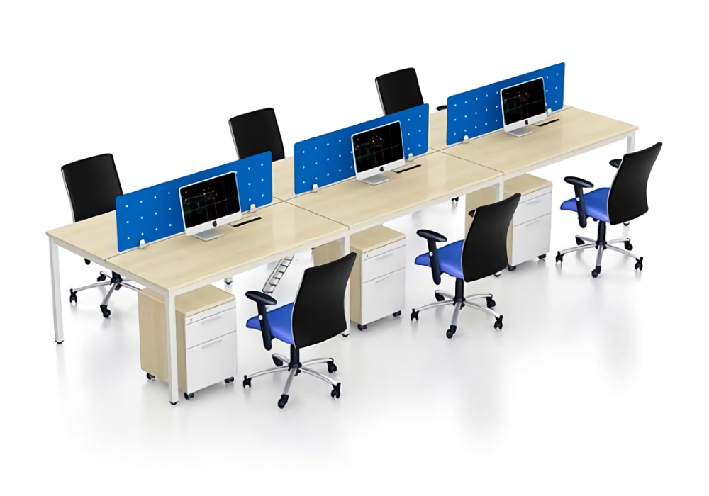 Cụm bàn làm việc 6 chỗ