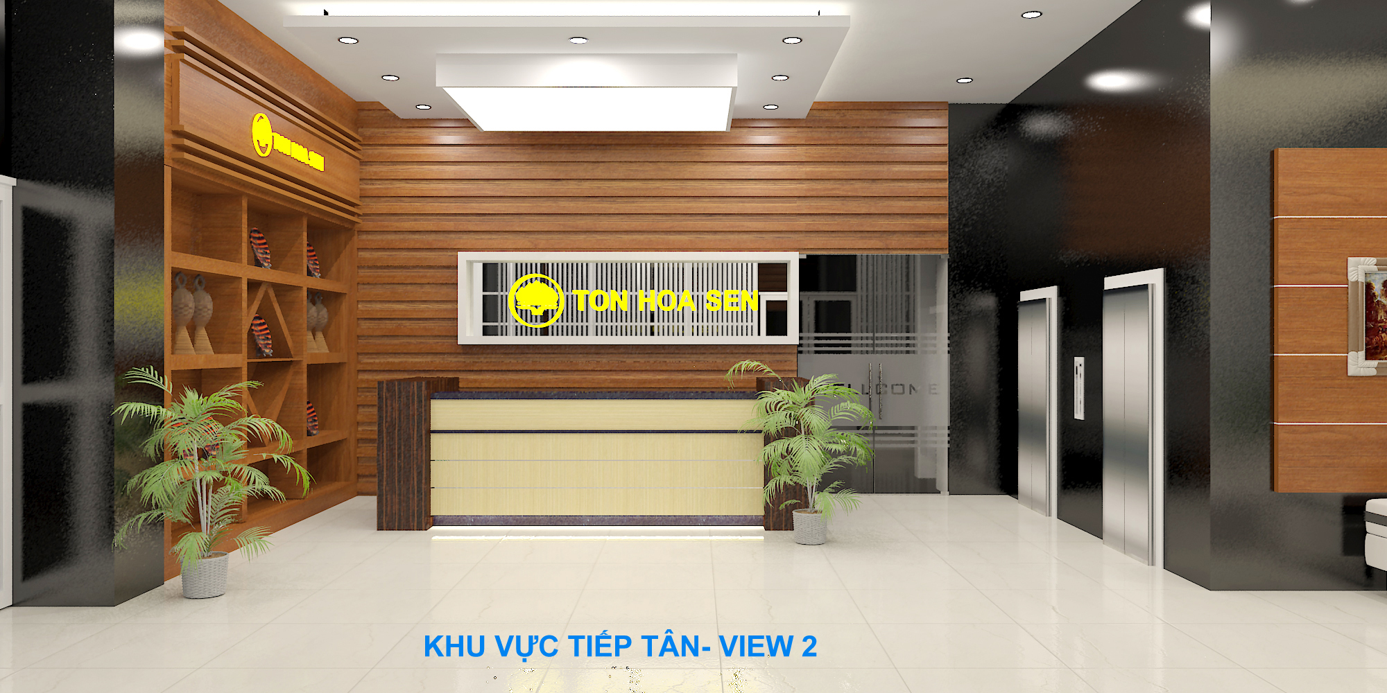 Dự án công ty tập đoàn Tôn Hoa Sen