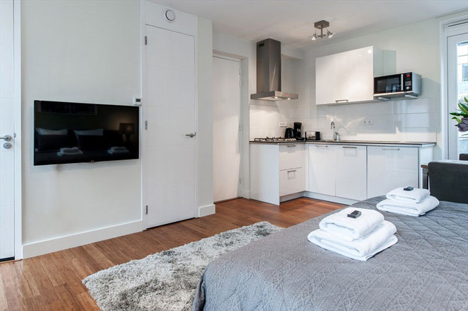 Nội thất căn hộ đẹp chỉ 33m2