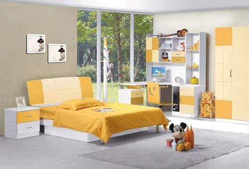 màu cam dành cho các bé thích hướng ngoại