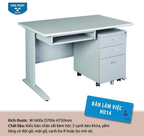 bàn làm việc chân sắt