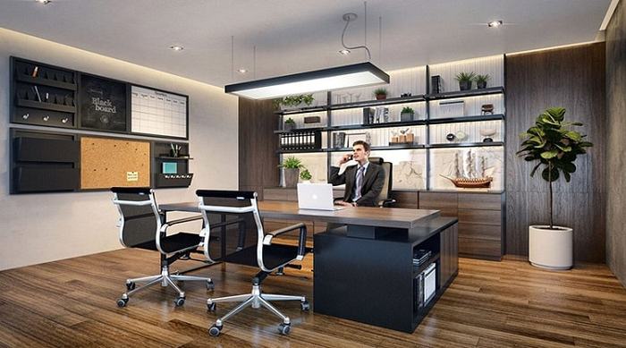 vị trí đặt bàn giám đốc phù hợp