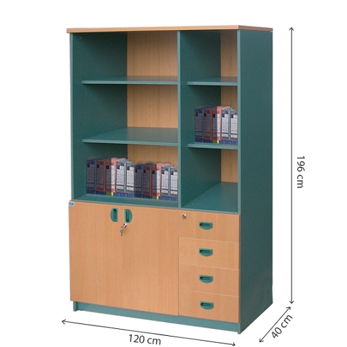 tủ tài liệu gỗ hòa phát