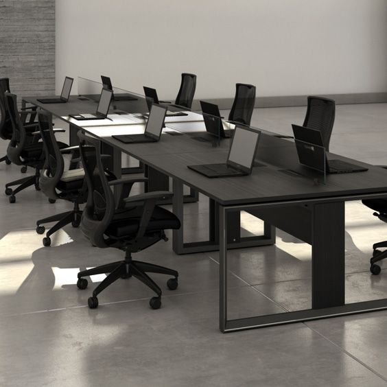 mẫu bàn làm việc chân sắt do miền nam cung cấp
