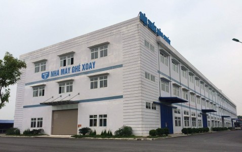 Nhà máy ghế xoay Hòa Phát 