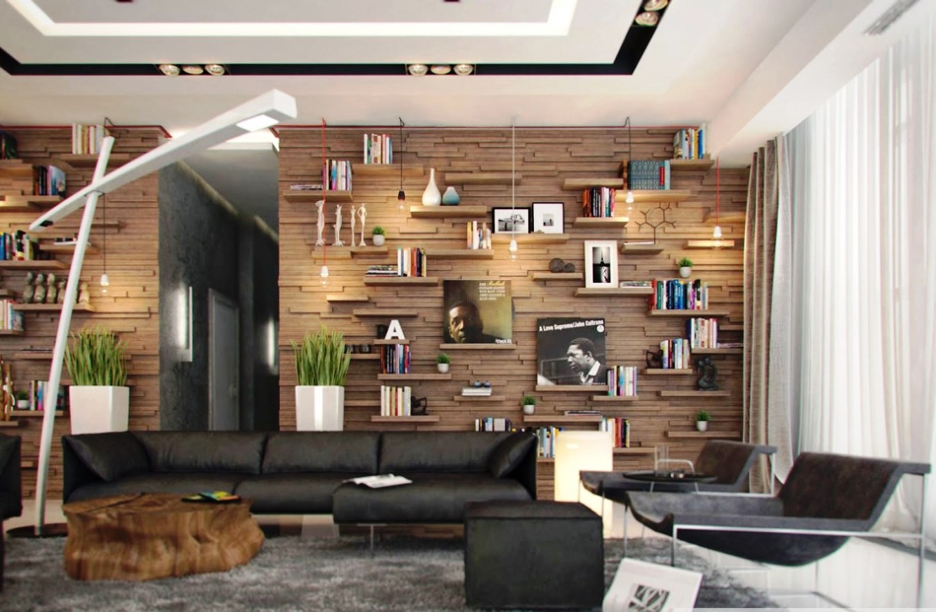 Phong c&aacute;ch nội thất mộc Rustic tạo sự thoải m&aacute;i cho Kim Ngưu